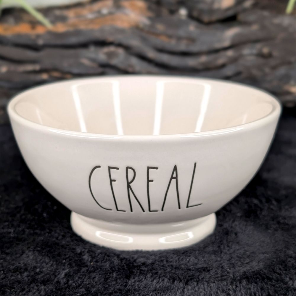 Rae Dunn CEREAL Ceramic Cereal Bowl - (Total Of 4)
